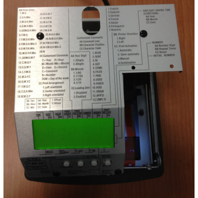 Reloj registrador de control de presencia y produccion SP600 2