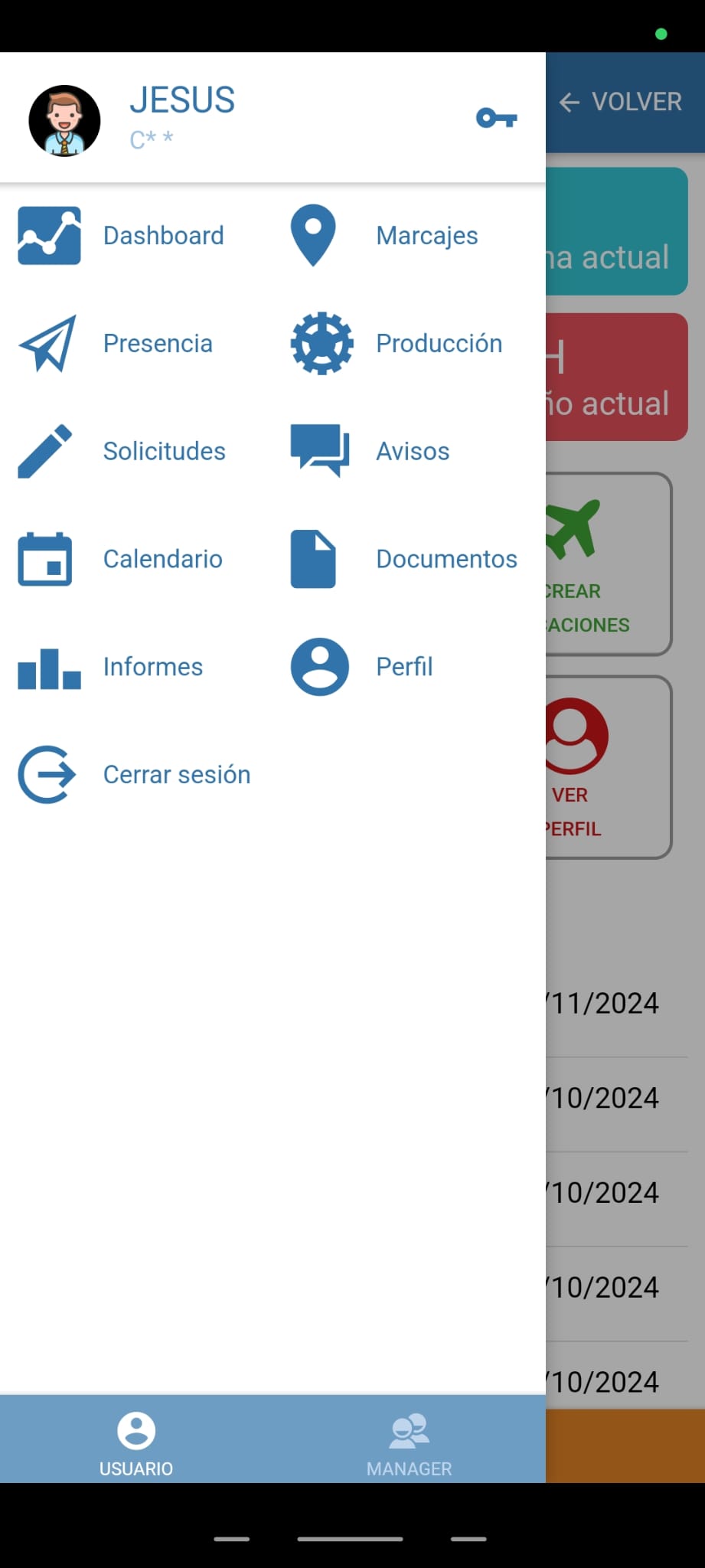 app móvil para el control de presencia
